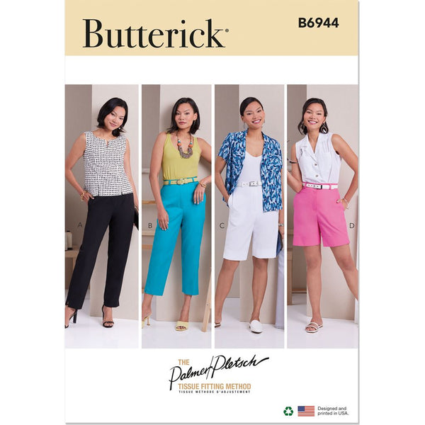 Amazon.com: BUTTERICK PATTERNS B5614 Misses' Pants, Size AA (6-8-10-12) :  Arts, Crafts & Sewing